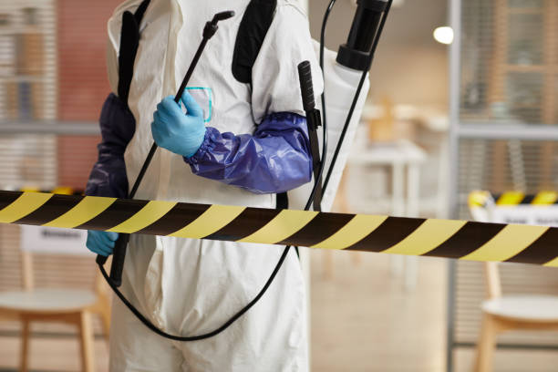 Professional Biohazard Cleanup technician working in Jamestown, OH